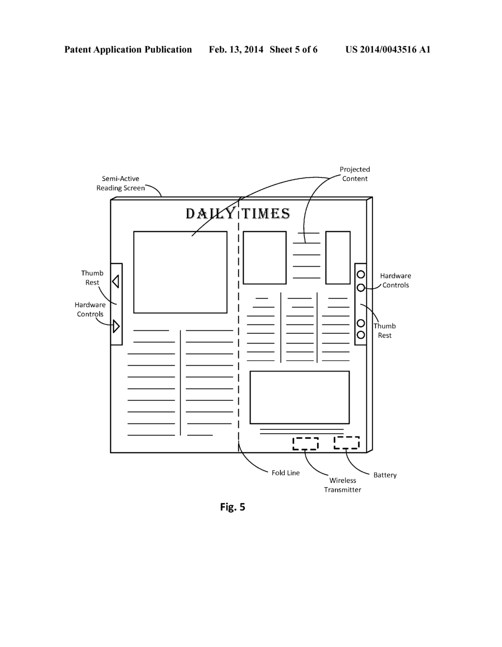 FRONT PROJECTION EREADER SYSTEM - diagram, schematic, and image 06
