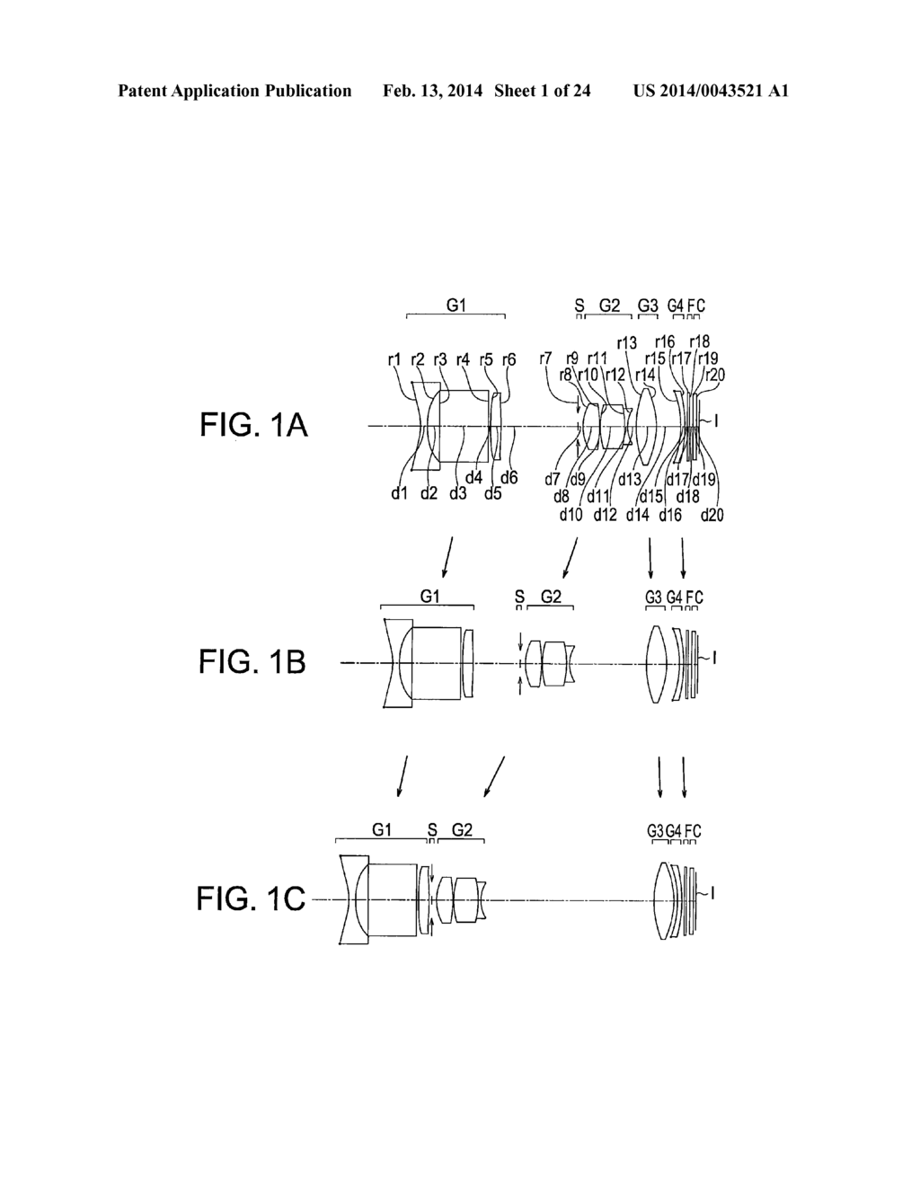 Zoom Lens Having Optical Path Bending Member and Image Pickup Apparatus     Equipped with Same - diagram, schematic, and image 02