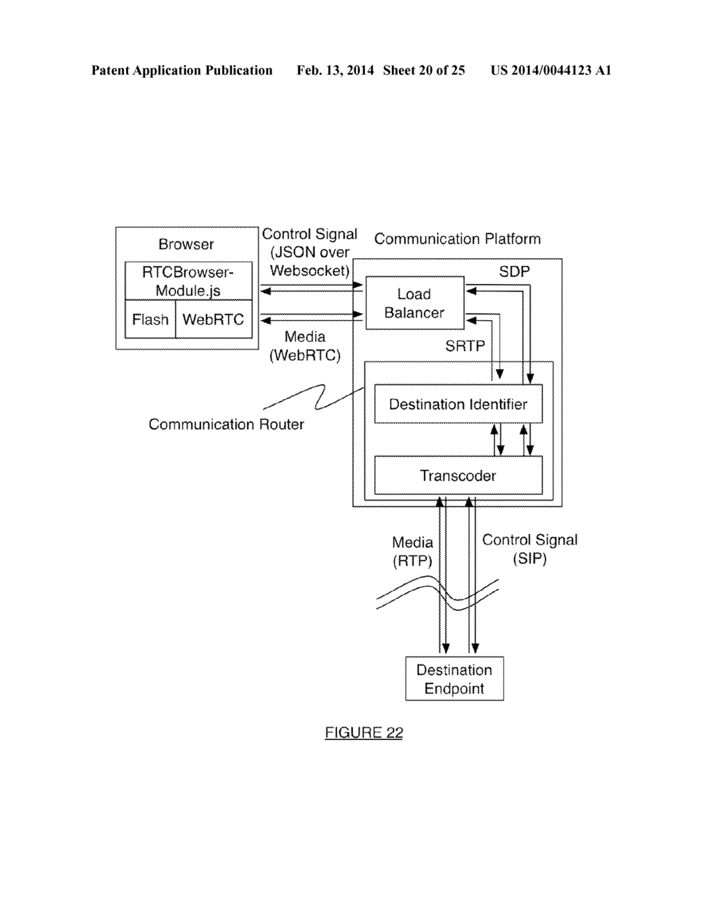 SYSTEM AND METHOD FOR REAL TIME COMMUNICATING WITH A CLIENT APPLICATION - diagram, schematic, and image 21