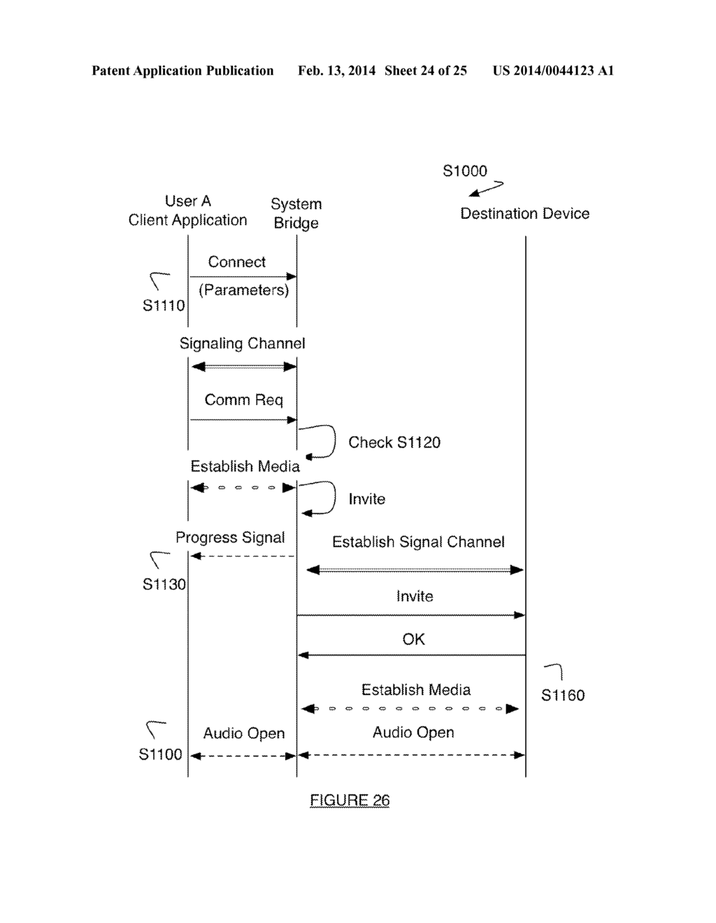 SYSTEM AND METHOD FOR REAL TIME COMMUNICATING WITH A CLIENT APPLICATION - diagram, schematic, and image 25