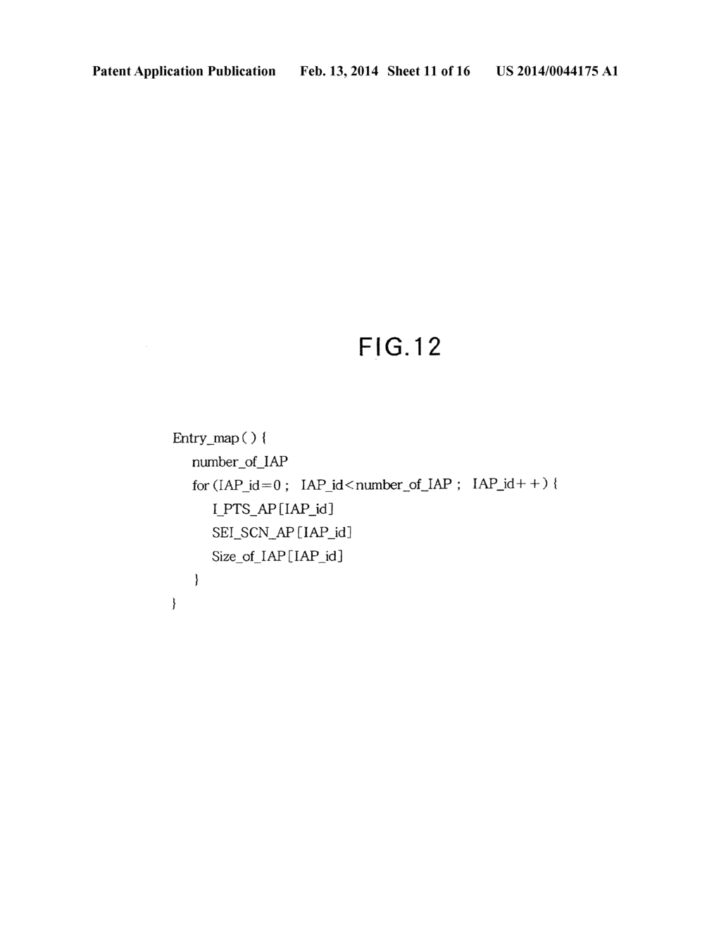 RANDOMLY ACCESSIBLE VISUAL INFORMATION RECORDING MEDIUM AND RECORDING     METHOD, AND REPRODUCING DEVICE AND REPRODUCING METHOD - diagram, schematic, and image 12