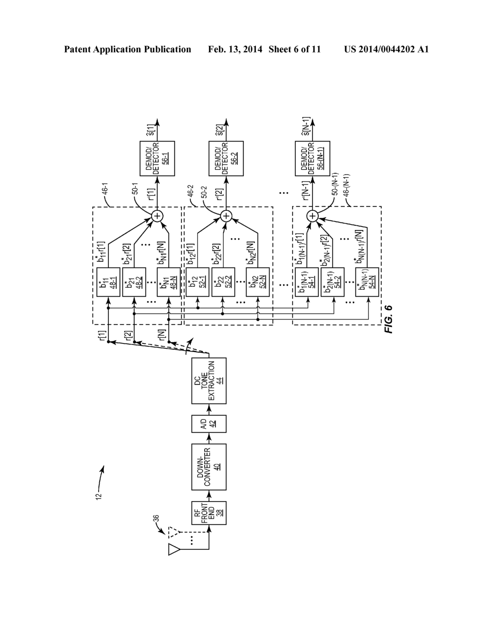 COMMUNICATING OVER A DESIRED TONE IN THE PRESENCE OF INTERFERENCE HAVING     AN UNKNOWN MAGNITUDE THAT IS SUBSTANTIALLY CONSTANT - diagram, schematic, and image 07