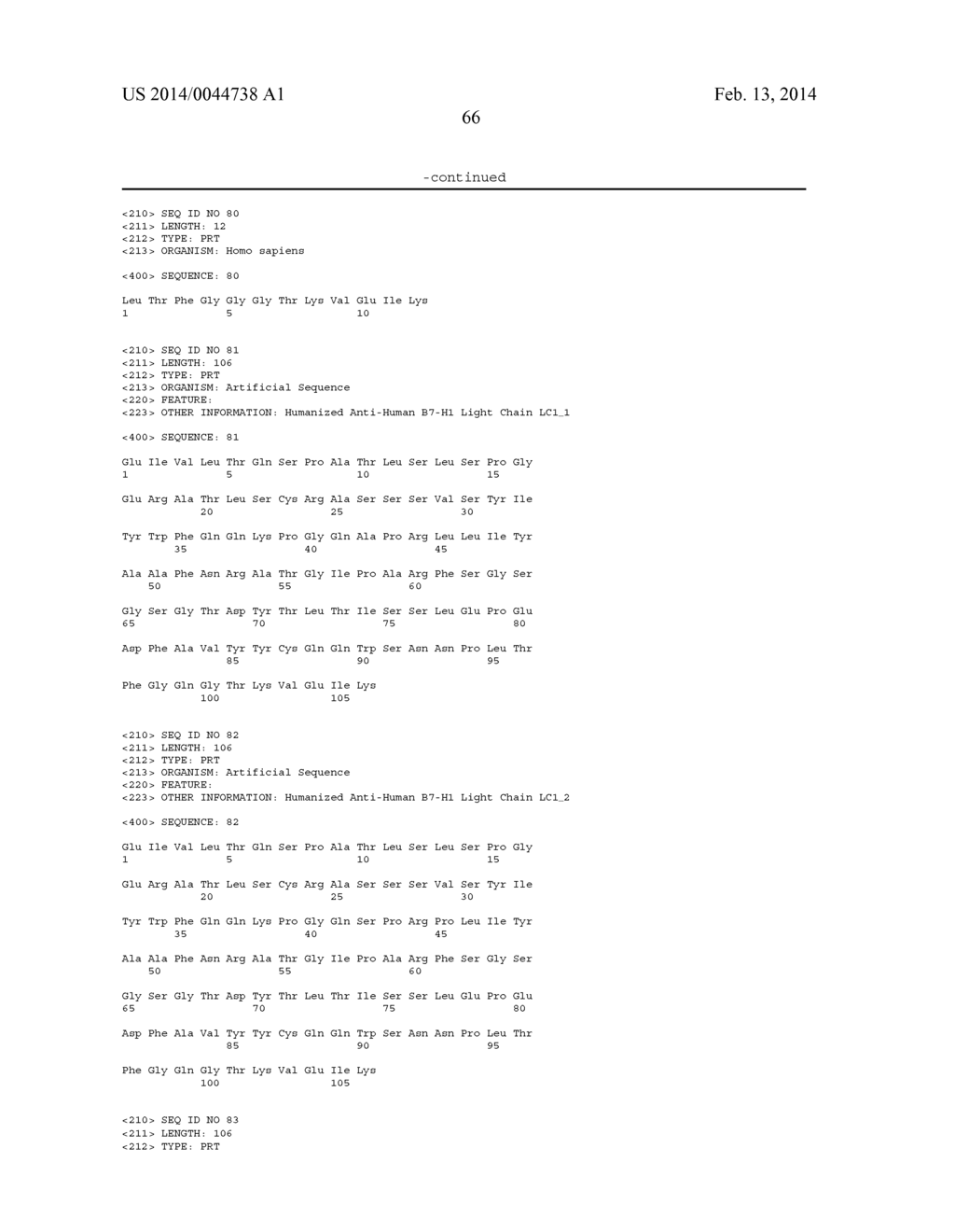 Antibodies And Other Molecules That Bind B7-H1 And PD-1 - diagram, schematic, and image 86