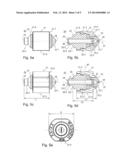 REVERSIBLE COATING MATERIAL NOZZLE FOR A SPRAY GUN FOR COATING A WORKPIECE     WITH COATING MATERIAL diagram and image