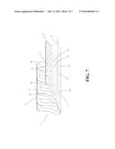 INSULATED ARTICLE THAT CHANGES FILL POWER THROUGH DISPLACEMENT ADJUSTMENT diagram and image