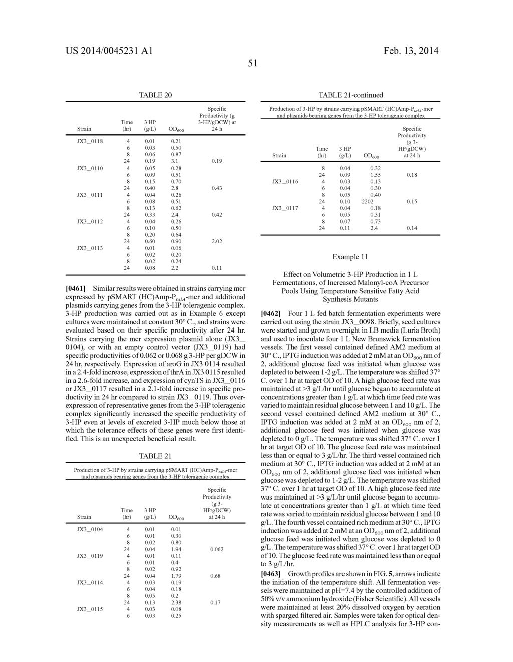 METHODS FOR PRODUCING 3-HYDROXYPROPIONIC ACID AND OTHER PRODUCTS - diagram, schematic, and image 113