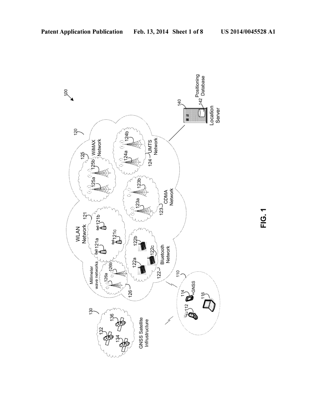 METHOD AND SYSTEM FOR DEVICE POSITIONING UTILIZING DISTRIBUTED     TRANSCEIVERS WITH ARRAY PROCESSING - diagram, schematic, and image 02