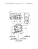 GAMING MACHINE DETERMINING THE CONTENT OF BONUS GAME BY ROULETTE diagram and image