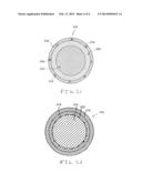 GOLF BALL HAVING A TRANSLUCENT LAYER CONTAINING FIBER FLOCK diagram and image