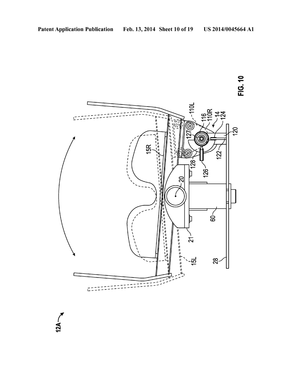 EXERCISE MACHINE WITH MOVABLE USER SUPPORT - diagram, schematic, and image 11