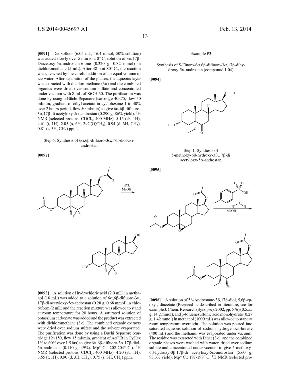 ANDROSTANEDIOL DERIVATIVES AS PLANT GROWTH REGULATOR COMPOUNDS - diagram, schematic, and image 13