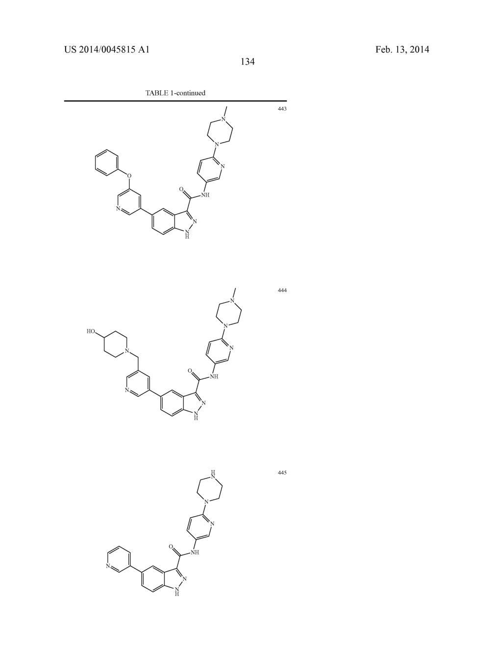 INDAZOLE-3-CARBOXAMIDES AND THEIR USE AS WNT/BETA-CATENIN SIGNALING     PATHWAY INHIBITORS - diagram, schematic, and image 135