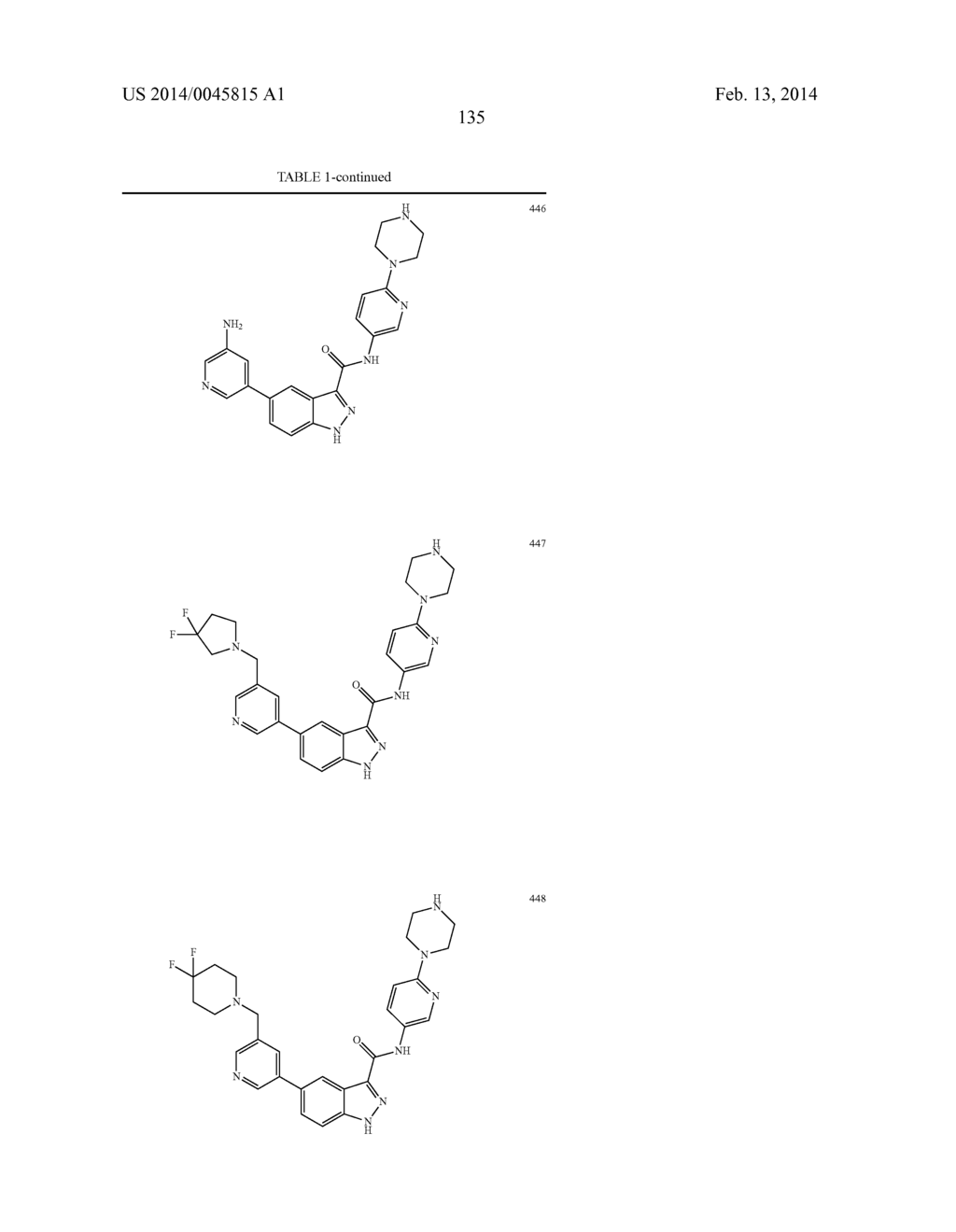 INDAZOLE-3-CARBOXAMIDES AND THEIR USE AS WNT/BETA-CATENIN SIGNALING     PATHWAY INHIBITORS - diagram, schematic, and image 136