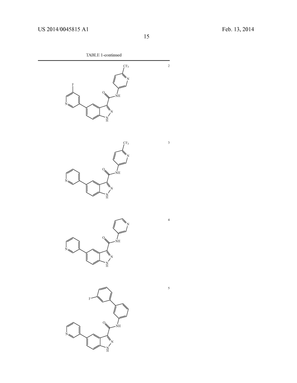 INDAZOLE-3-CARBOXAMIDES AND THEIR USE AS WNT/BETA-CATENIN SIGNALING     PATHWAY INHIBITORS - diagram, schematic, and image 16