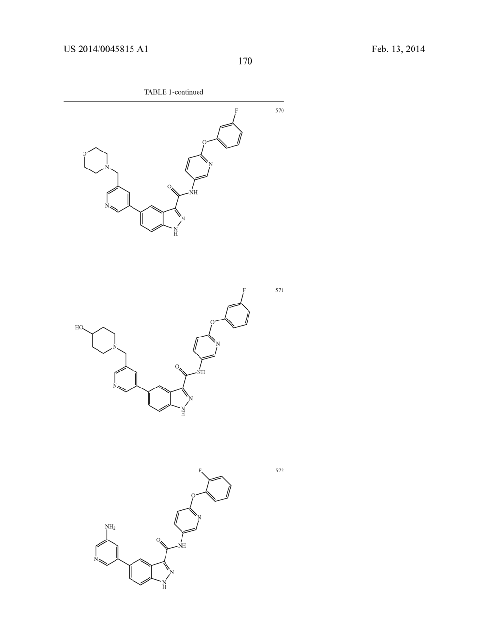 INDAZOLE-3-CARBOXAMIDES AND THEIR USE AS WNT/BETA-CATENIN SIGNALING     PATHWAY INHIBITORS - diagram, schematic, and image 171