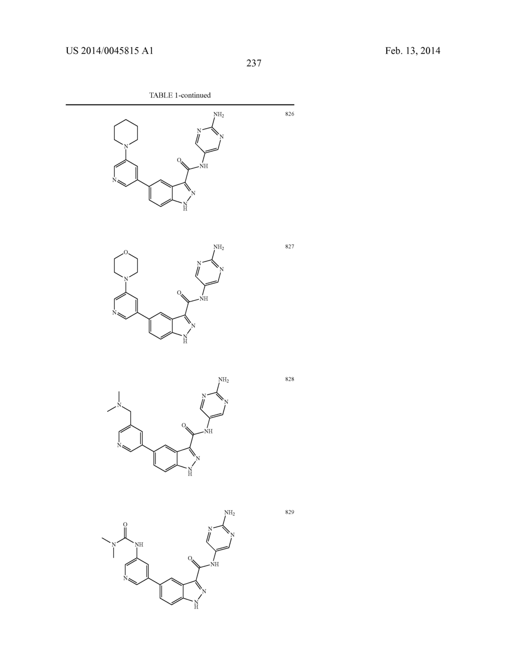 INDAZOLE-3-CARBOXAMIDES AND THEIR USE AS WNT/BETA-CATENIN SIGNALING     PATHWAY INHIBITORS - diagram, schematic, and image 238