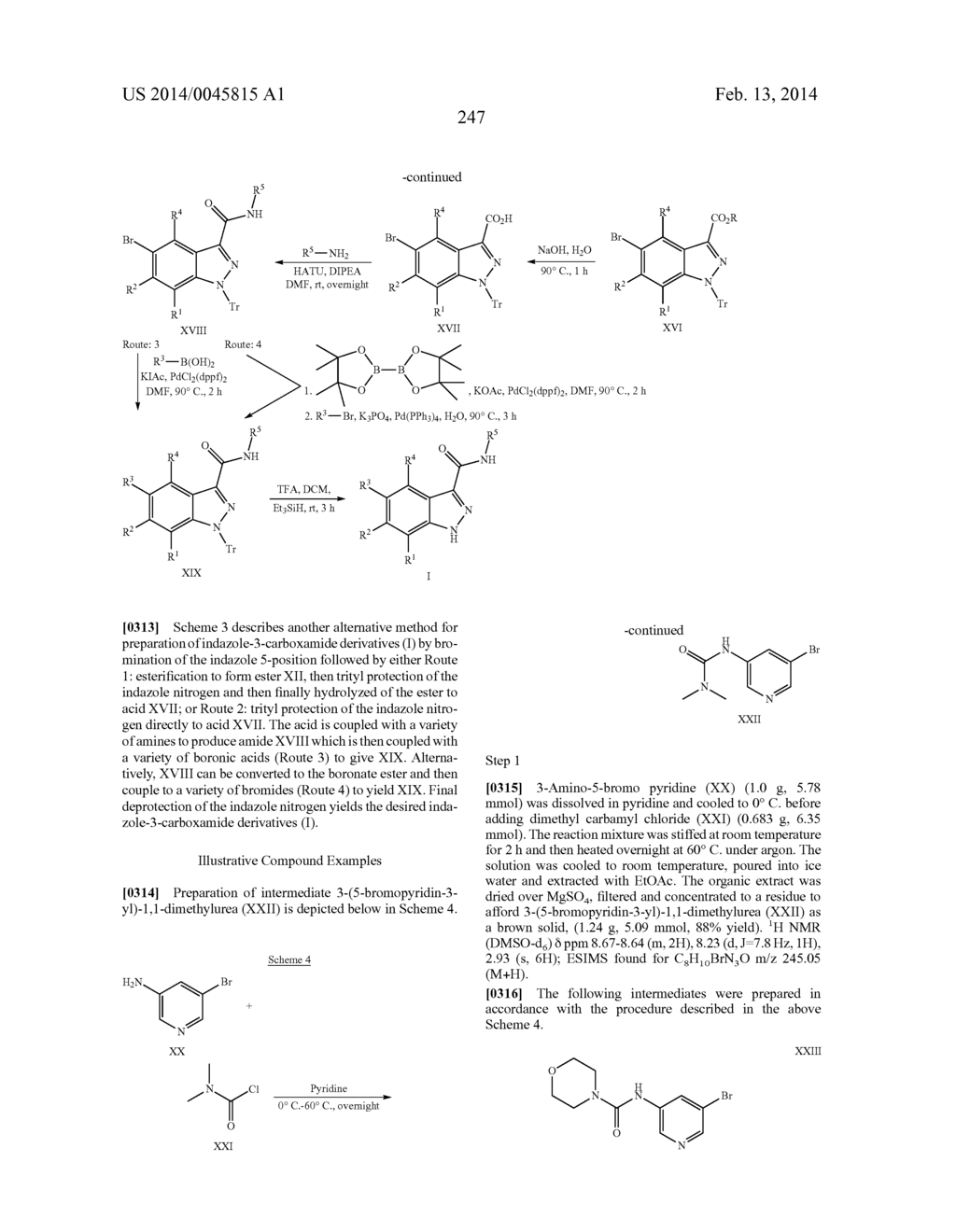 INDAZOLE-3-CARBOXAMIDES AND THEIR USE AS WNT/BETA-CATENIN SIGNALING     PATHWAY INHIBITORS - diagram, schematic, and image 248