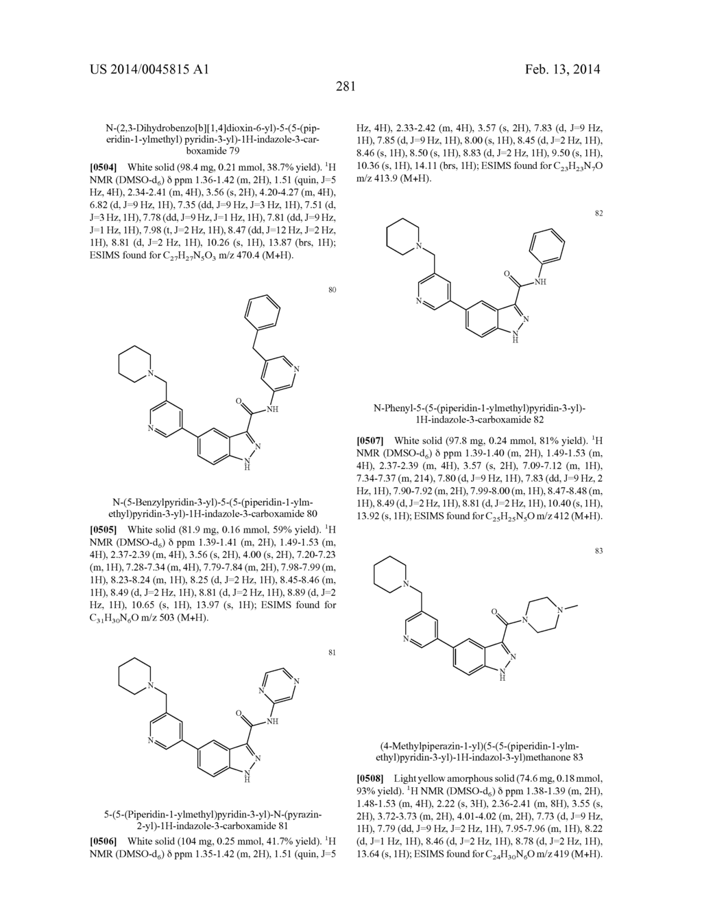 INDAZOLE-3-CARBOXAMIDES AND THEIR USE AS WNT/BETA-CATENIN SIGNALING     PATHWAY INHIBITORS - diagram, schematic, and image 282