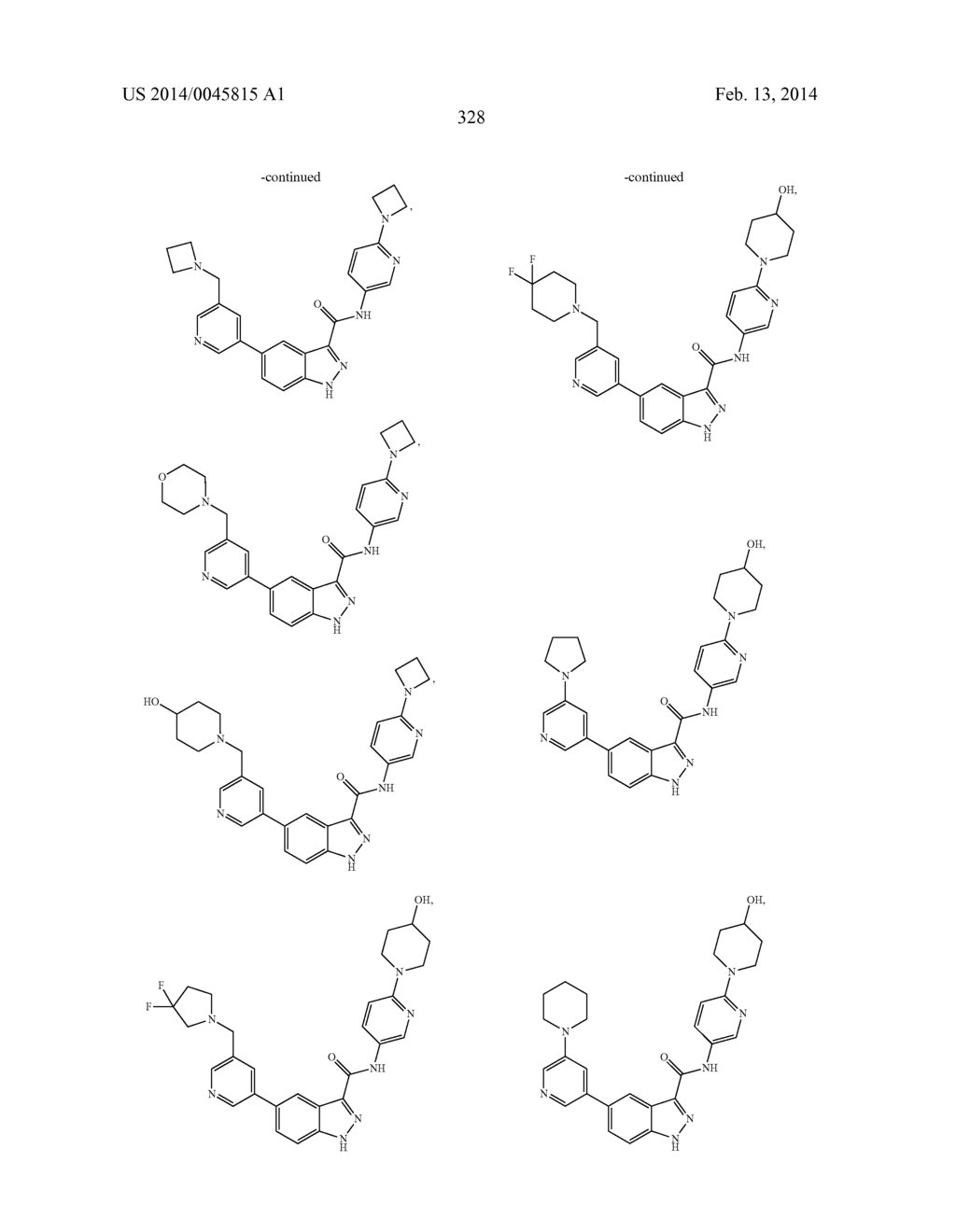 INDAZOLE-3-CARBOXAMIDES AND THEIR USE AS WNT/BETA-CATENIN SIGNALING     PATHWAY INHIBITORS - diagram, schematic, and image 329