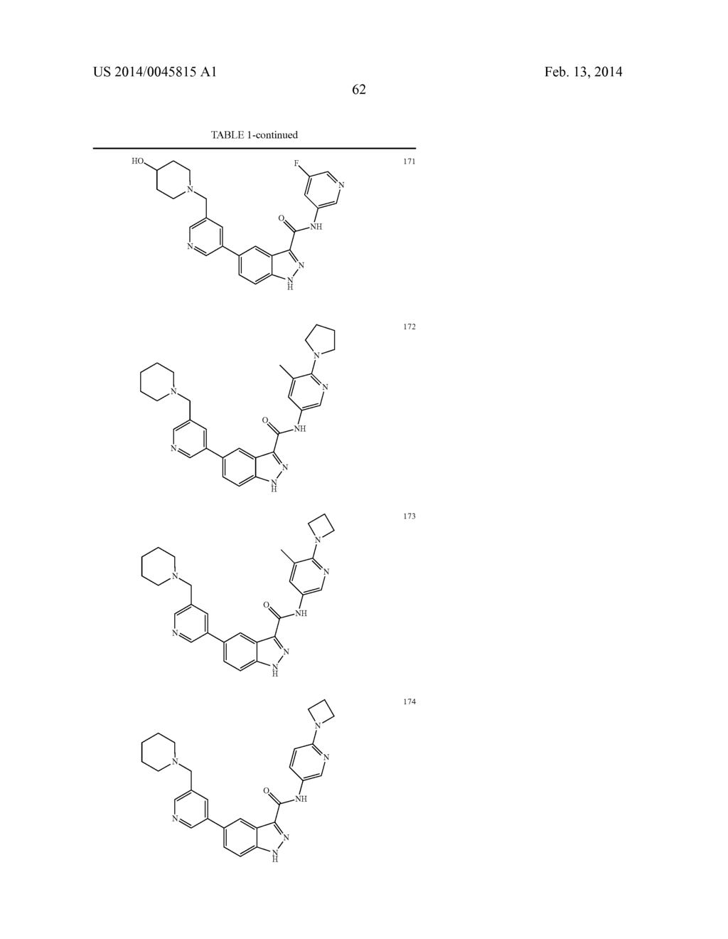 INDAZOLE-3-CARBOXAMIDES AND THEIR USE AS WNT/BETA-CATENIN SIGNALING     PATHWAY INHIBITORS - diagram, schematic, and image 63