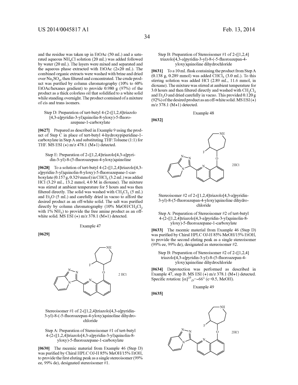 TRIAZOLOPYRIDINE COMPOUNDS AS PIM KINASE INHIBITORS - diagram, schematic, and image 44