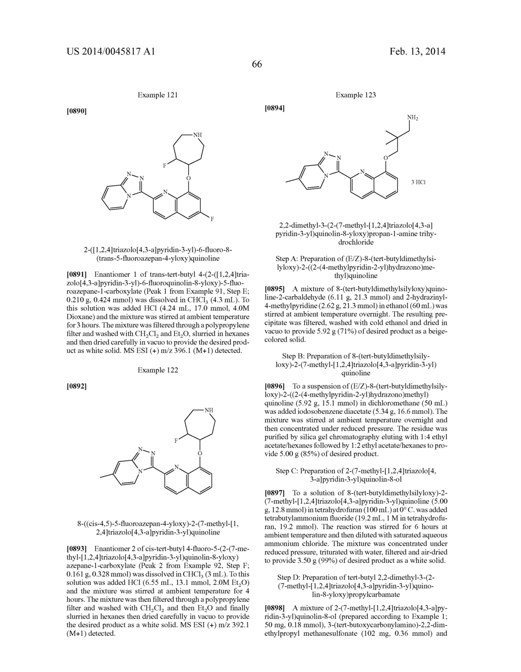 TRIAZOLOPYRIDINE COMPOUNDS AS PIM KINASE INHIBITORS - diagram, schematic, and image 76