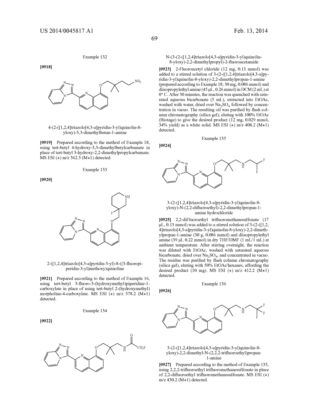 TRIAZOLOPYRIDINE COMPOUNDS AS PIM KINASE INHIBITORS - diagram, schematic, and image 79
