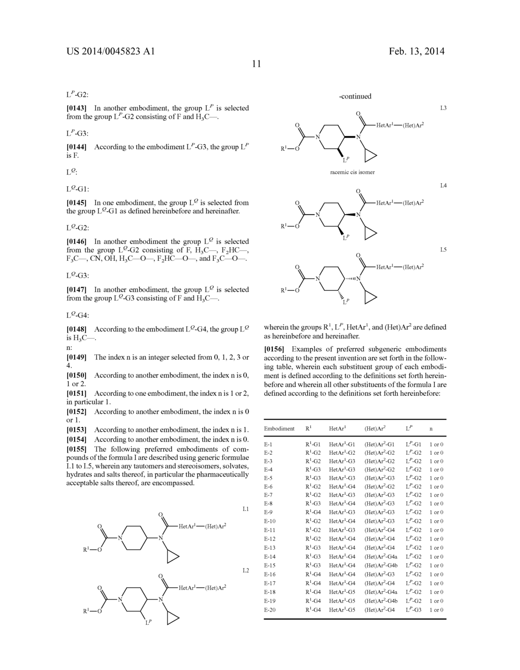 N-CYCLOPROPYL-N-PIPERIDINYL-AMIDES, PHARMACEUTICAL COMPOSITIONS CONTAINING     THEM AND USES THEREOF - diagram, schematic, and image 12