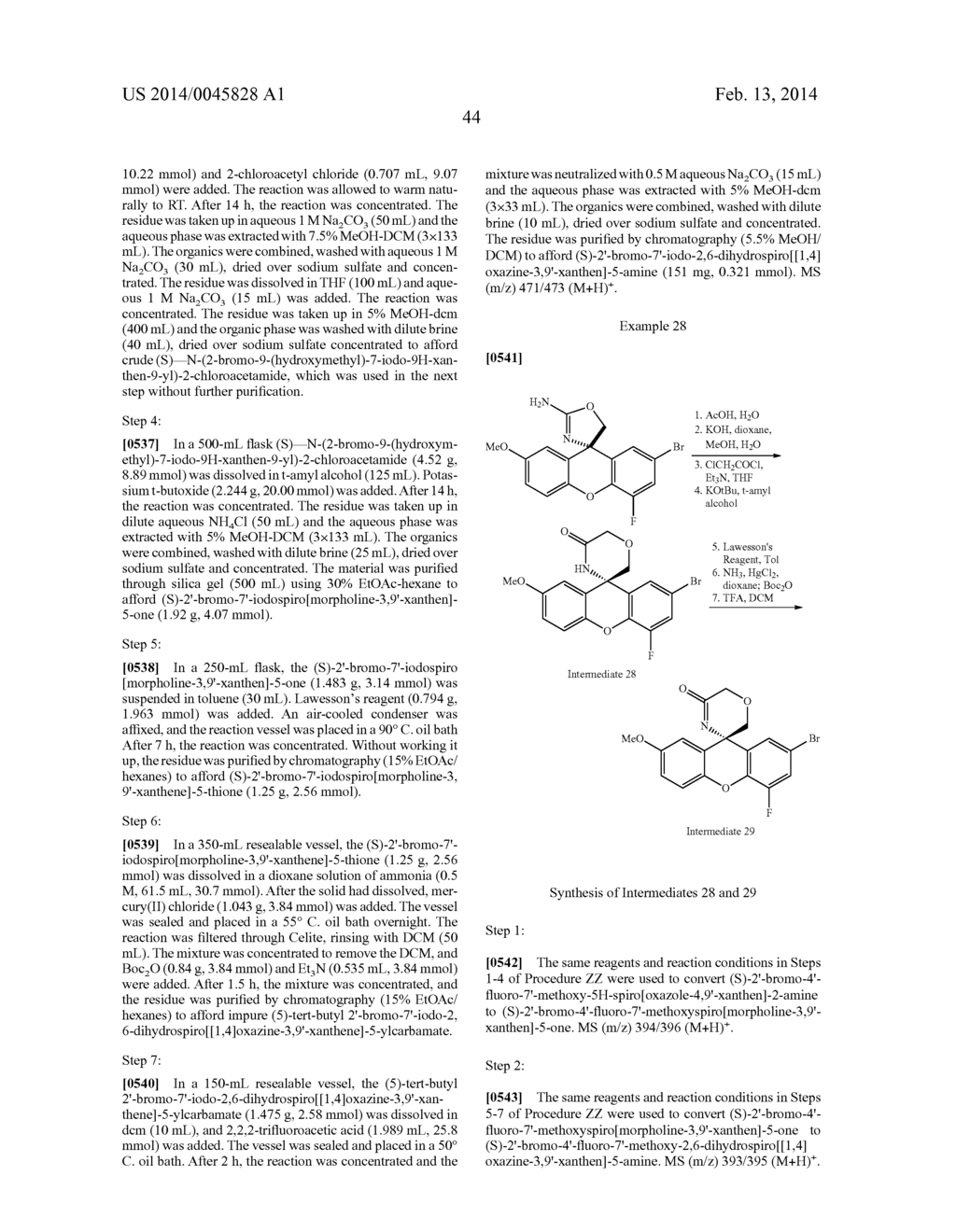 AMINO-OXAZINES AND AMINO-DIHYDROTHIAZINE COMPOUNDS AS BETA-SECRETASE     MODULATORS AND METHODS OF USE - diagram, schematic, and image 45
