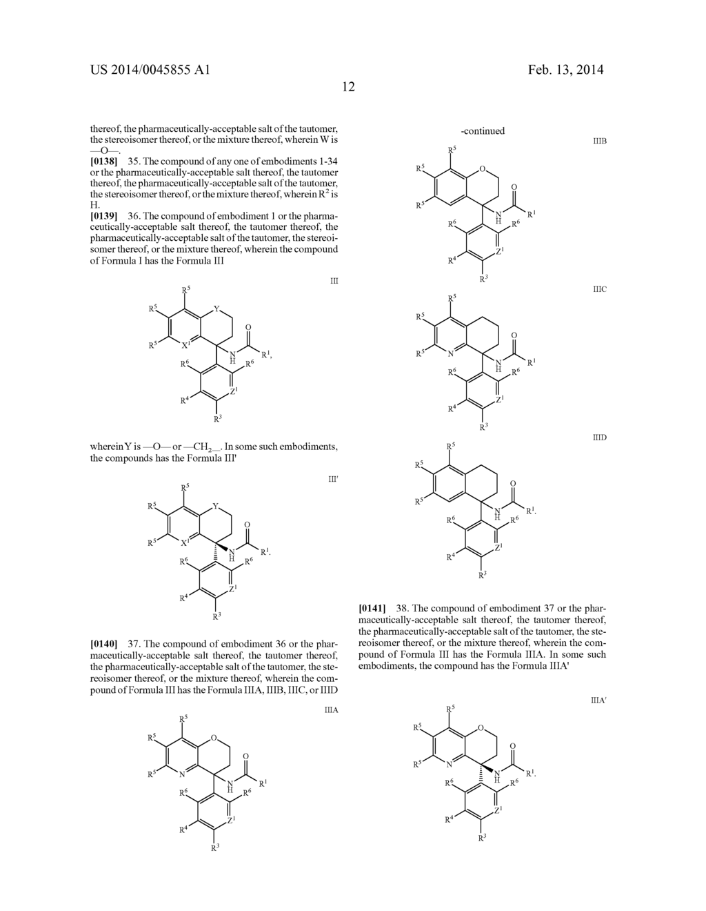 CHROMAN DERIVATIVES AS TRPM8 INHIBITORS - diagram, schematic, and image 13