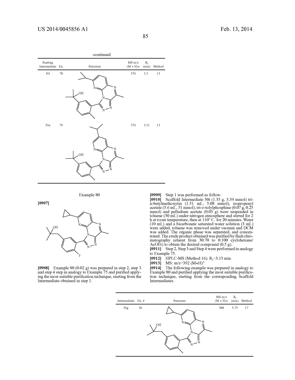 4-Methyl-2,3,5,9,9b-pentaaza-cyclopenta[a]naphthalenes - diagram, schematic, and image 86