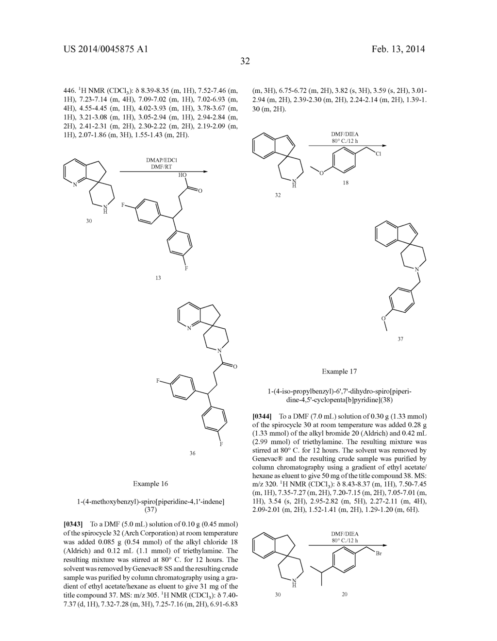Fused and Spirocycle Compounds and the Use Thereof - diagram, schematic, and image 33
