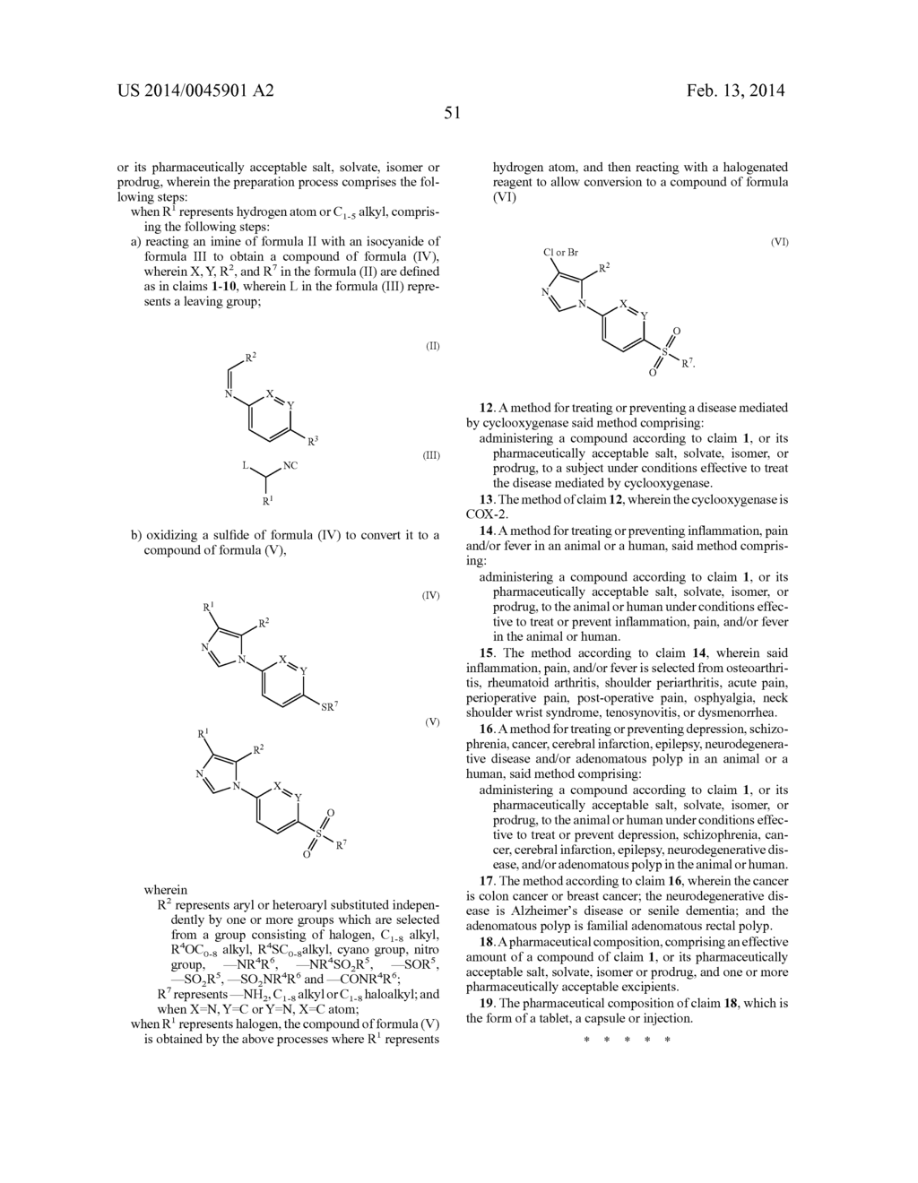 IMIDAZOLE DERIVATIVES AND PREPARATION METHOD AND USE THEREOF - diagram, schematic, and image 52