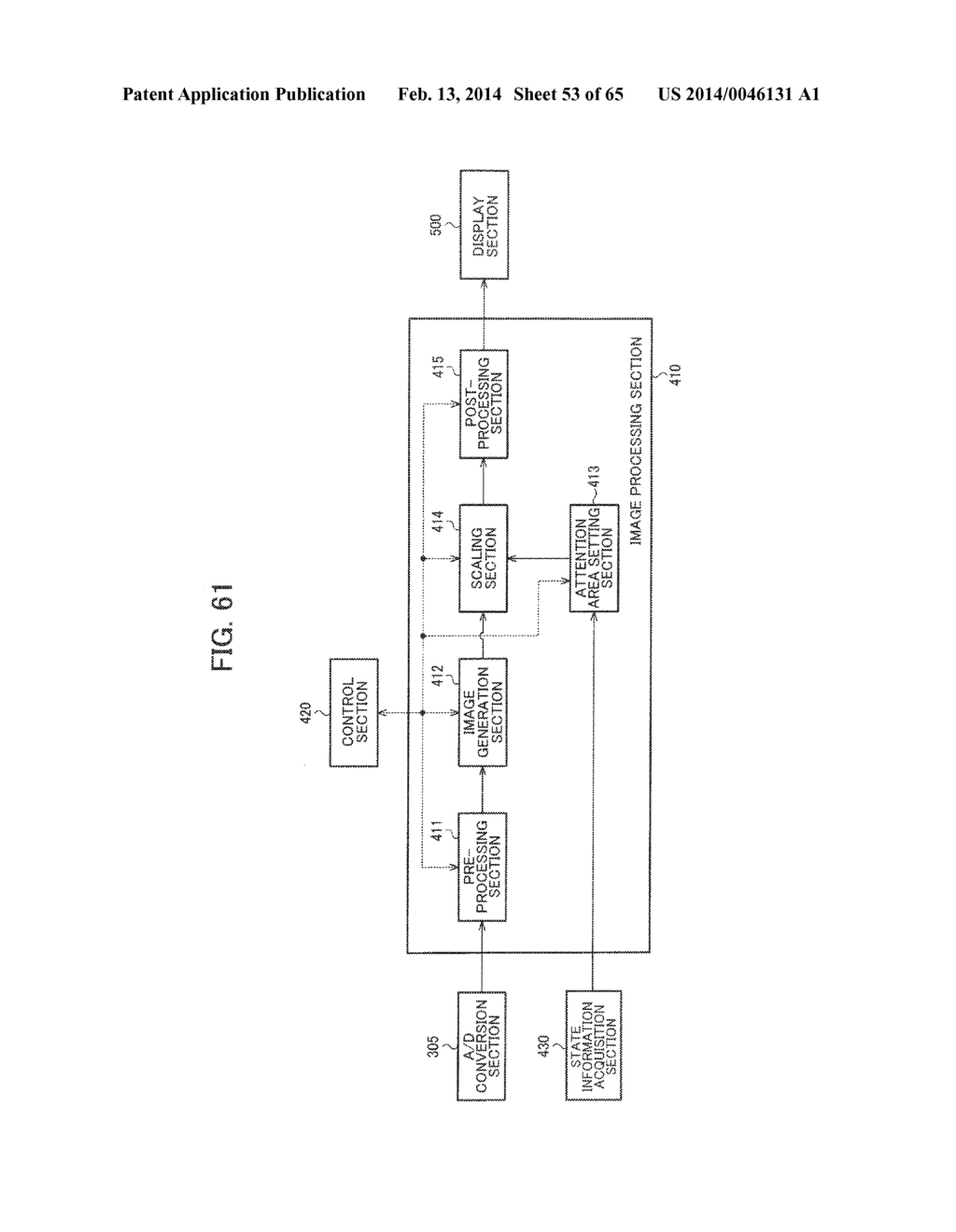 ENDOSCOPE SYSTEM AND METHOD FOR OPERATING ENDOSCOPE SYSTEM - diagram, schematic, and image 54