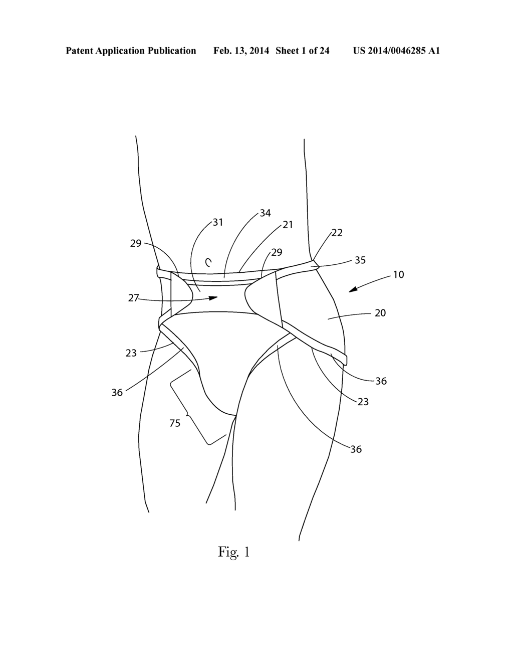 INSERT WITH ADVANTAGEOUS FASTENER CONFIGURATIONS AND END STIFFNESS     CHARACTERISTICS FOR TWO-PIECE WEARABLE ABSORBENT ARTICLE - diagram, schematic, and image 02