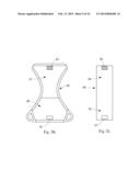 INSERT WITH ADVANTAGEOUS FASTENER CONFIGURATIONS AND END STIFFNESS     CHARACTERISTICS FOR TWO-PIECE WEARABLE ABSORBENT ARTICLE diagram and image