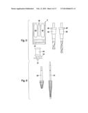 EQUIPMENT FOR INSERTING A JOINT PROSTHESIS, IN PARTICULAR A KNEE     PROSTHESIS diagram and image