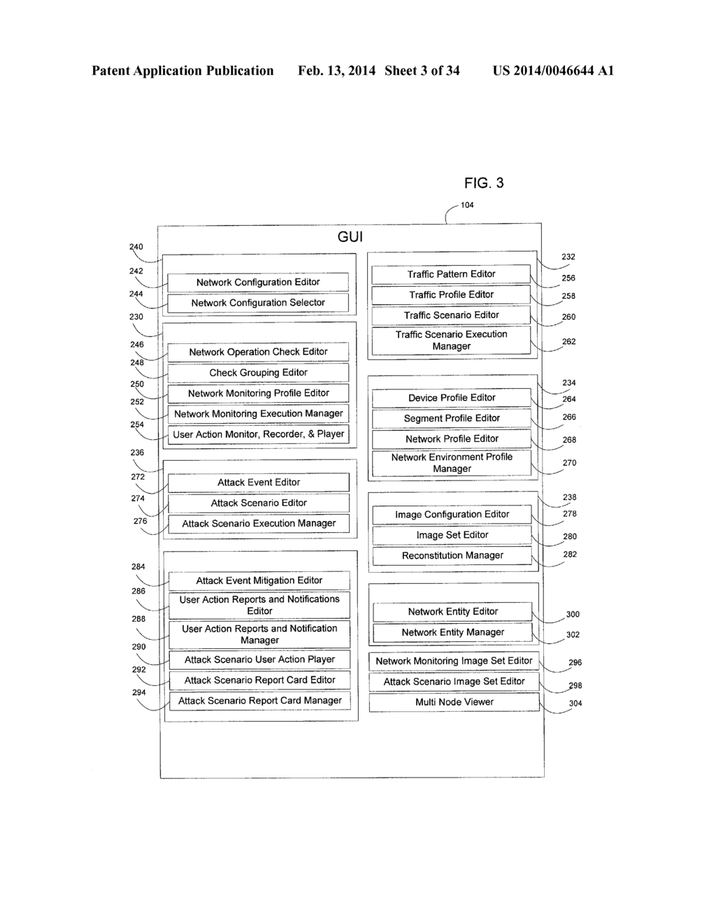 SYSTEMS AND METHODS FOR NETWORK MONITORING AND ANALYSIS OF A SIMULATED     NETWORK - diagram, schematic, and image 04