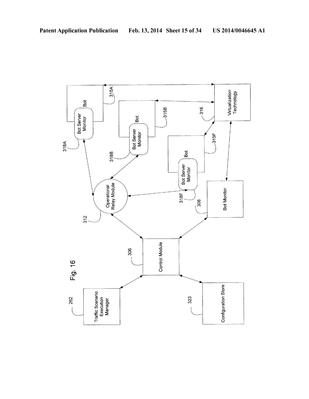 SYSTEMS AND METHODS FOR NETWORK MONITORING AND ANALYSIS OF A SIMULATED     NETWORK - diagram, schematic, and image 16