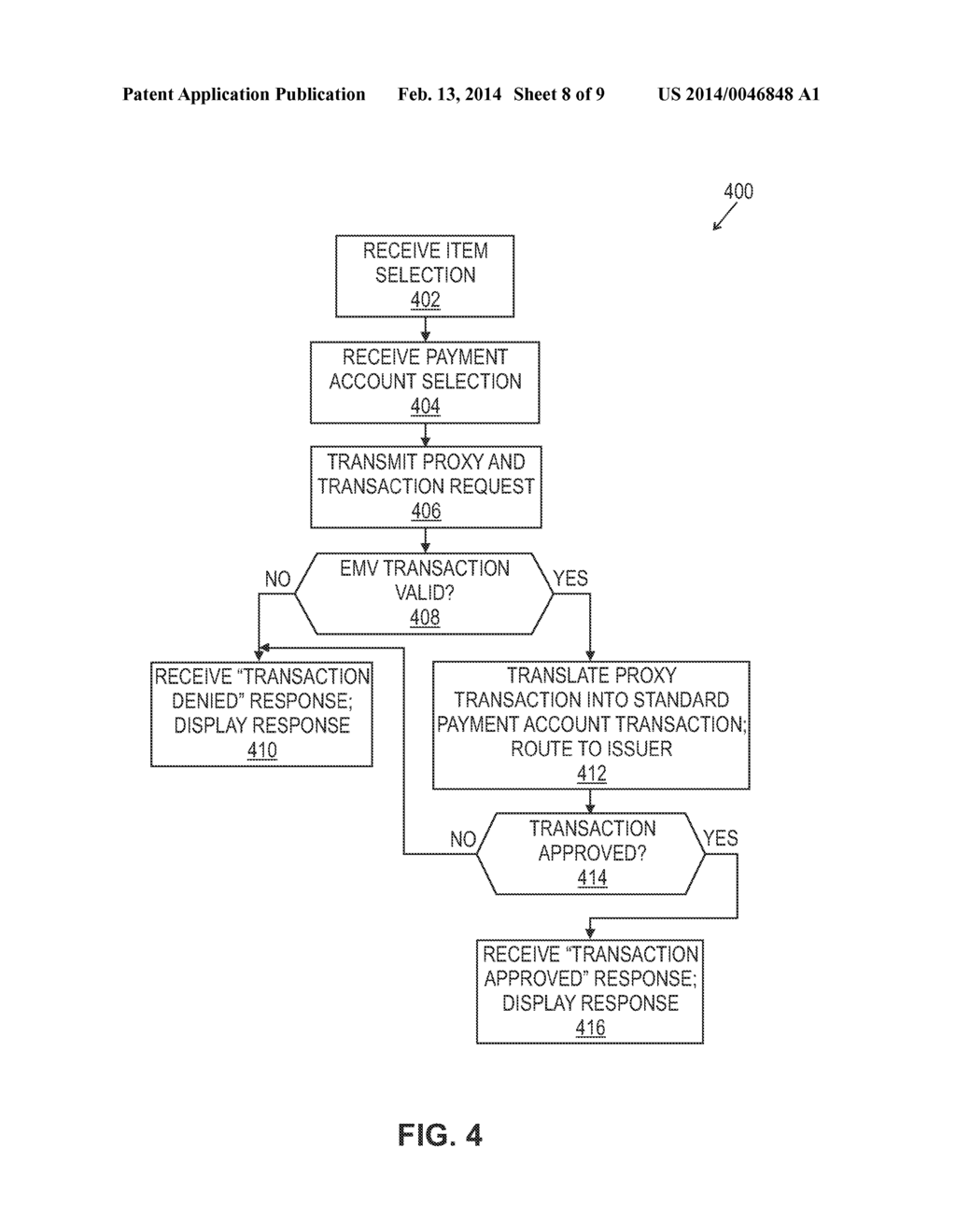 AUTOMATIC REGISTRATION AND GENERATION OF CONSUMER PAYMENT CREDENTIALS     USING INTERNET-CONNECTED APPLIANCES - diagram, schematic, and image 09