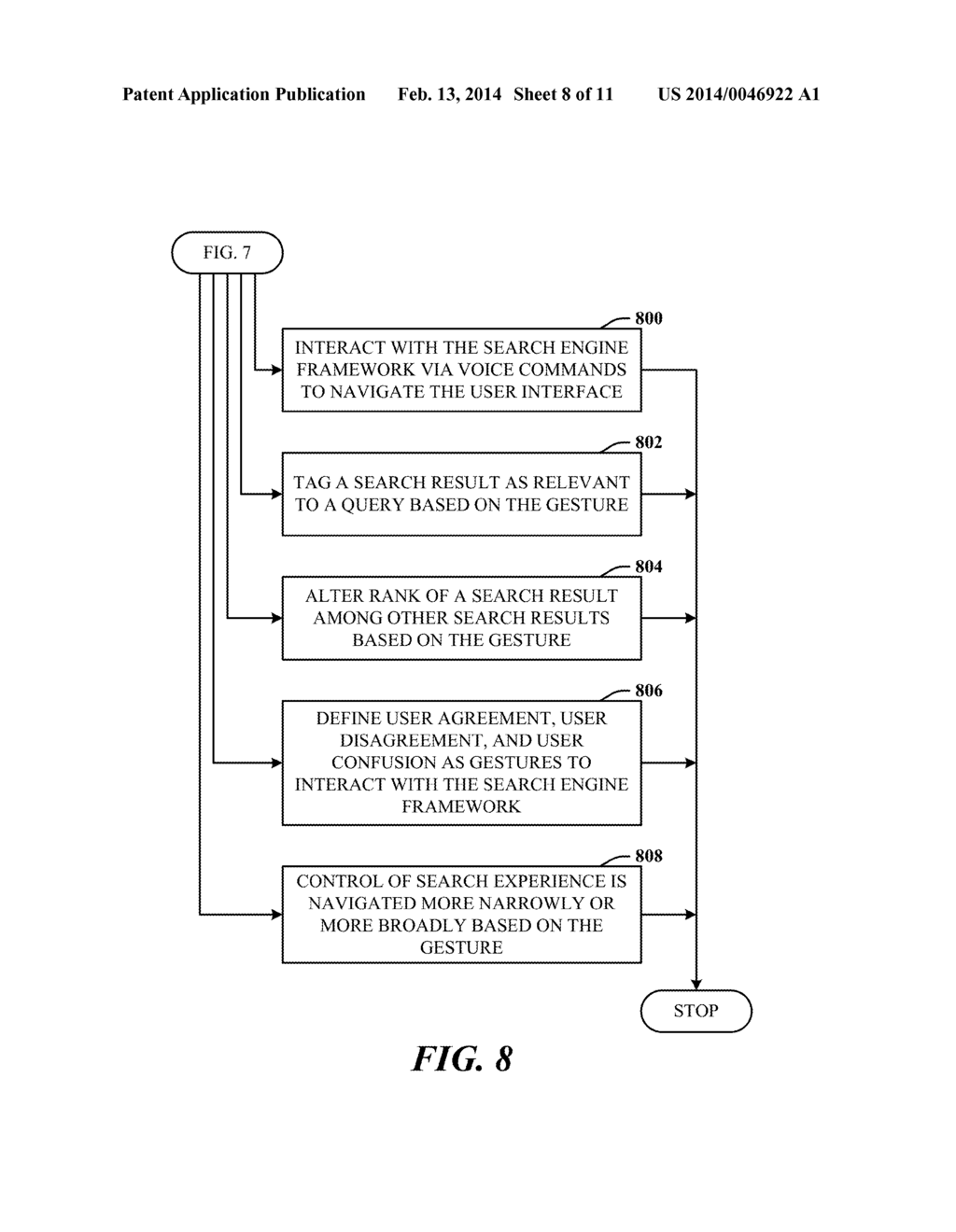 SEARCH USER INTERFACE USING OUTWARD PHYSICAL EXPRESSIONS - diagram, schematic, and image 09