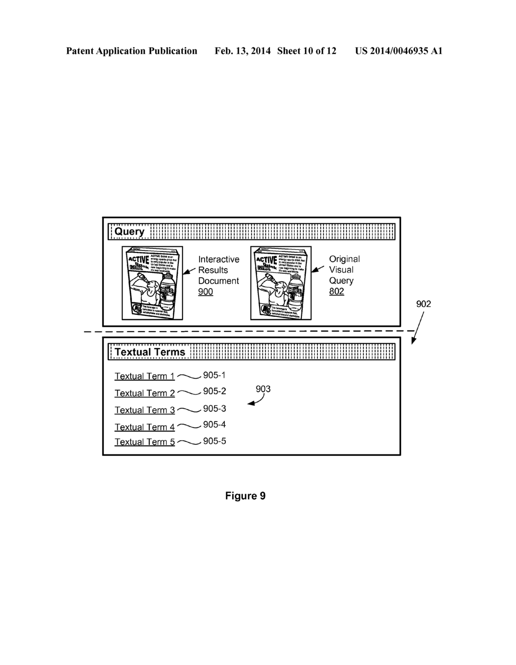 Identifying Textual Terms in Response to a Visual Query - diagram, schematic, and image 11