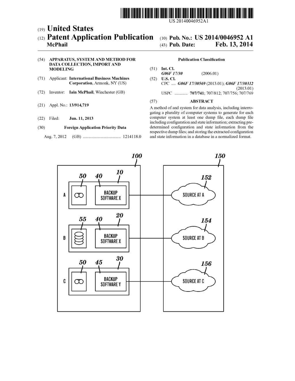 APPARATUS, SYSTEM AND METHOD FOR DATA COLLECTION, IMPORT AND MODELING - diagram, schematic, and image 01