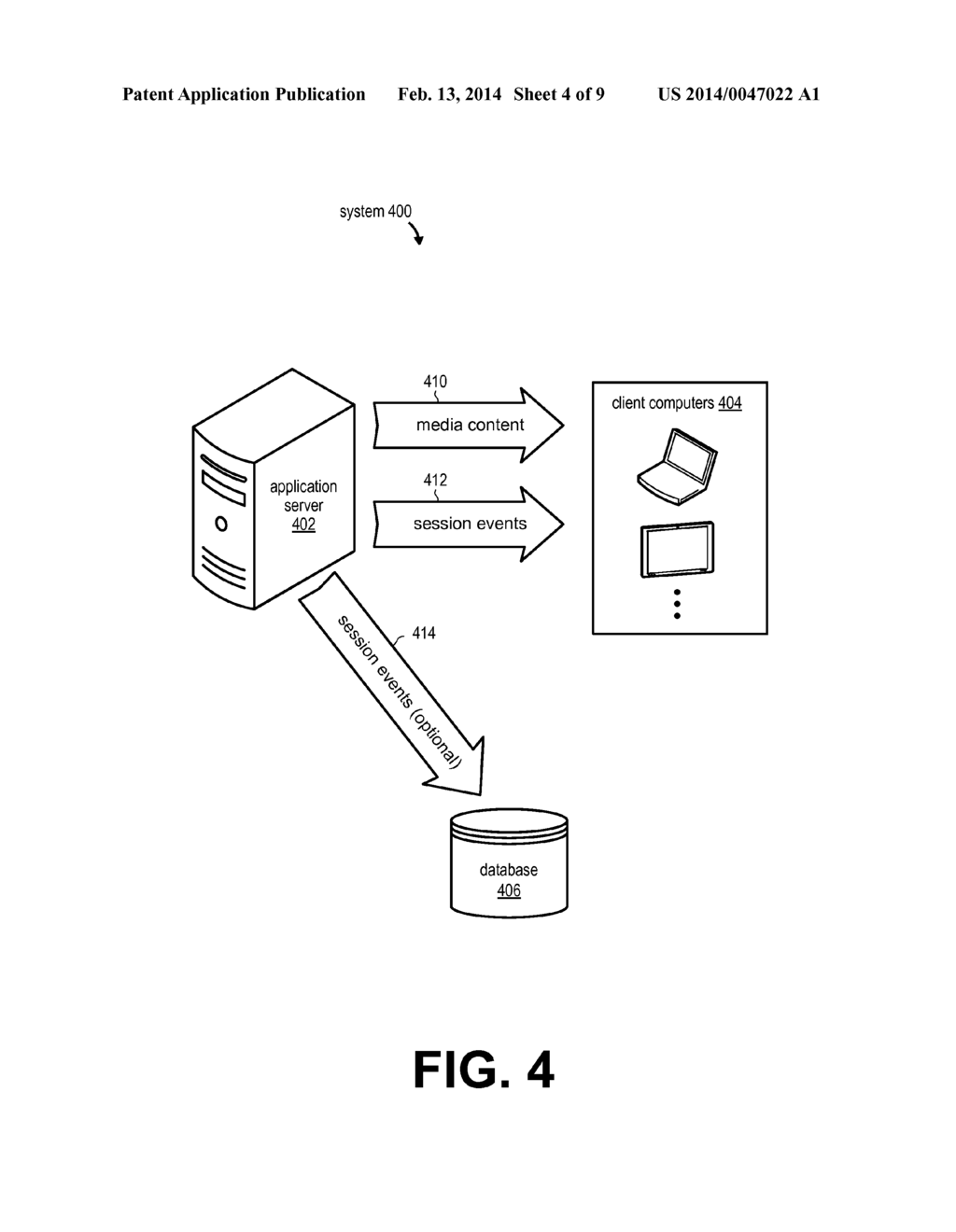 MANAGING A SHARING OF MEDIA CONTENT AMONG CIENT COMPUTERS - diagram, schematic, and image 05