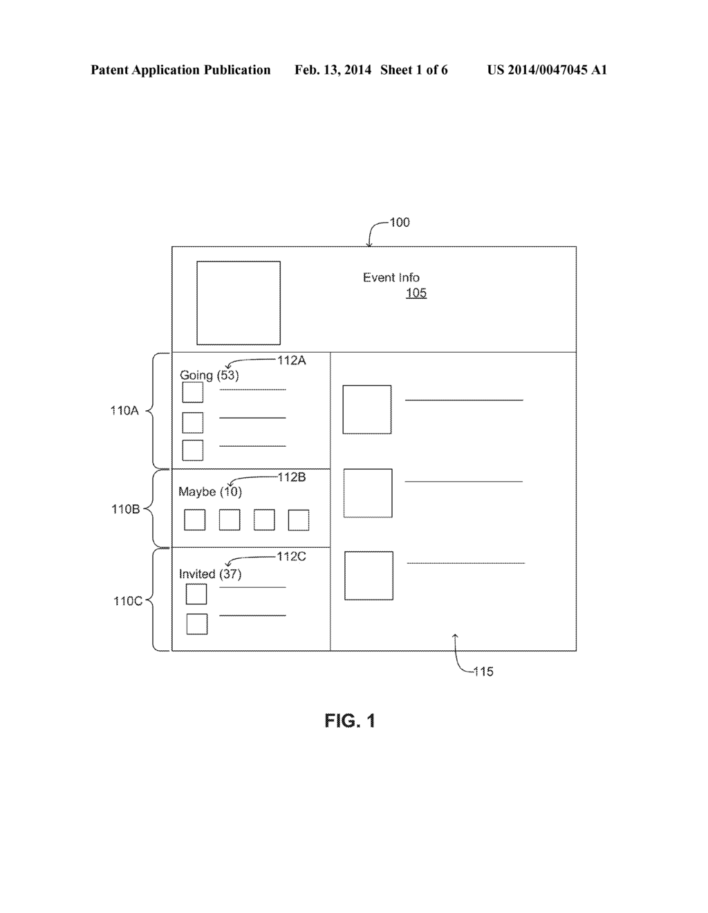 CUSTOMIZED PRESENTATION OF EVENT GUEST LISTS IN A SOCIAL NETWORKING SYSTEM - diagram, schematic, and image 02