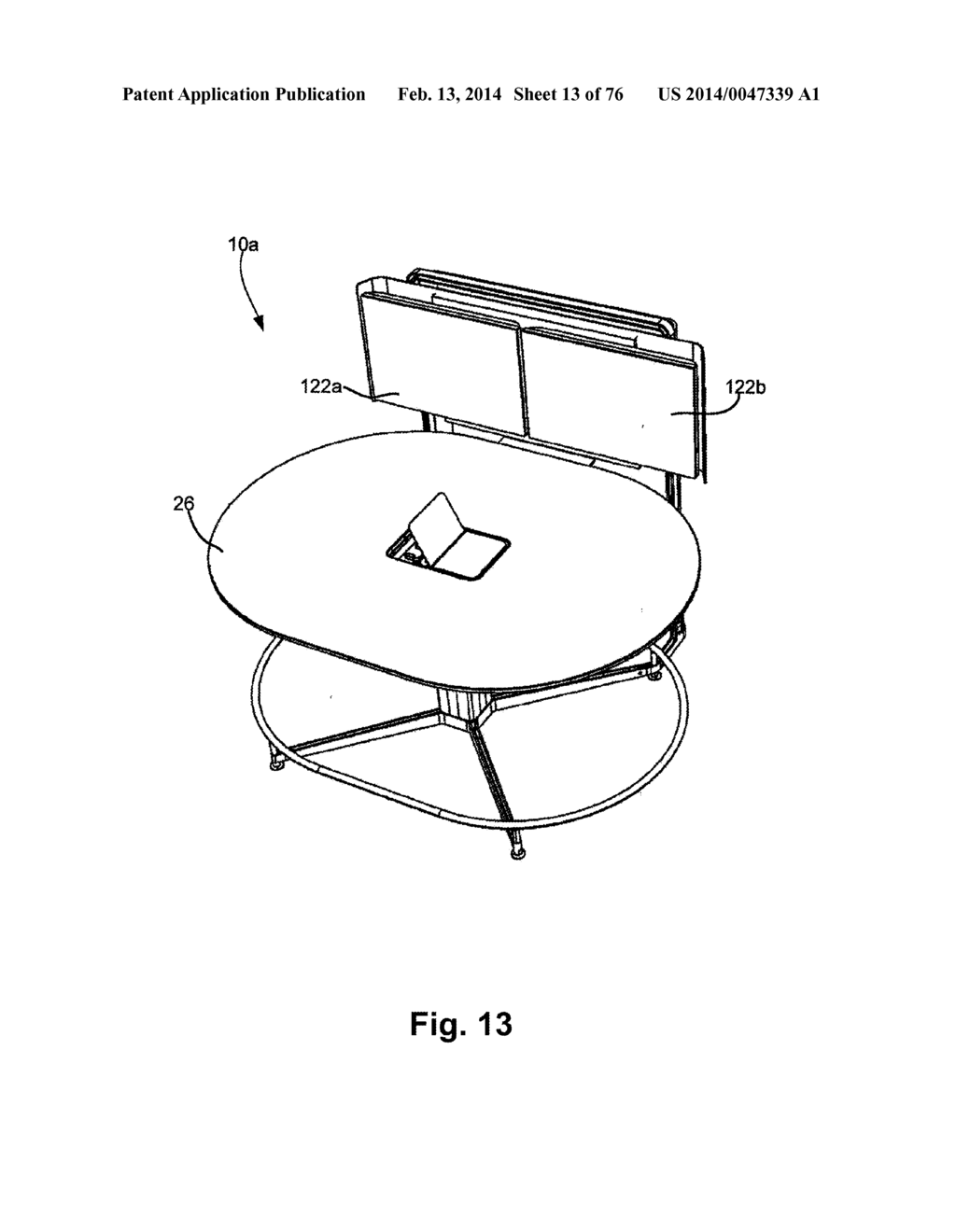 Control Apparatus and Method for Sharing Information in a Collaborative     Workspace - diagram, schematic, and image 14