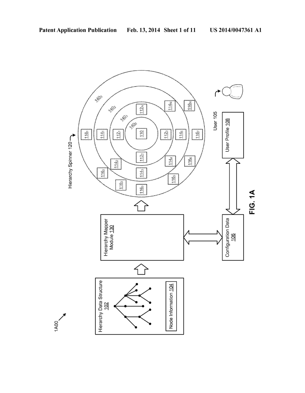 SCREEN DEVICE FOR INTERACTING WITH A MULTI-LEVEL HIERARCHY - diagram, schematic, and image 02