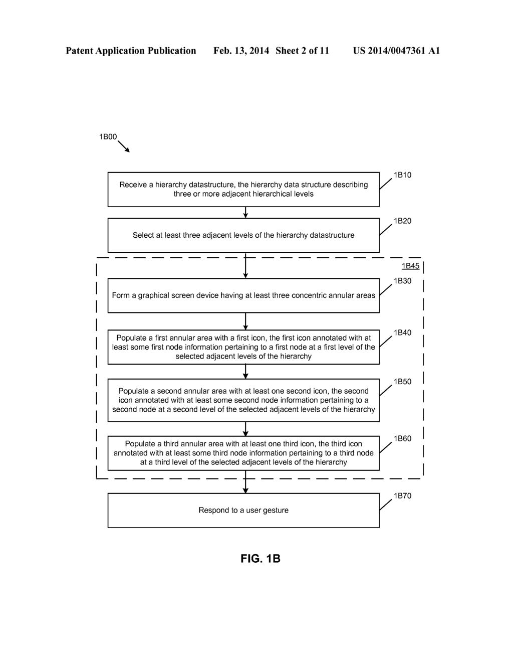 SCREEN DEVICE FOR INTERACTING WITH A MULTI-LEVEL HIERARCHY - diagram, schematic, and image 03