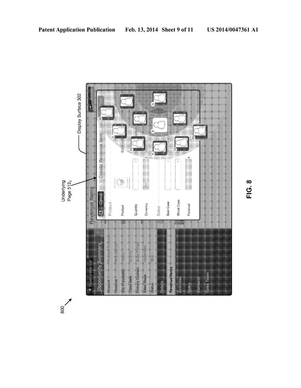 SCREEN DEVICE FOR INTERACTING WITH A MULTI-LEVEL HIERARCHY - diagram, schematic, and image 10