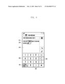 METHOD AND APPARATUS FOR PERFORMING CALCULATIONS IN CHARACTER INPUT MODE     OF ELECTRONIC DEVICE diagram and image